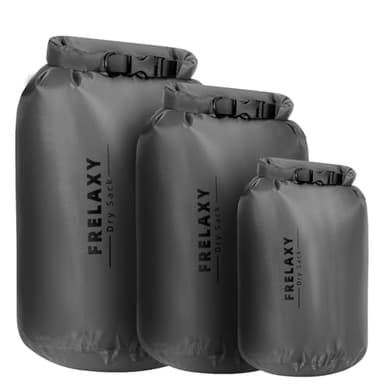 Frelaxy Waterproof Ripstop Dry Bag 3 Pack