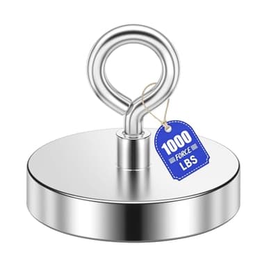 WUDIME 1000 lbs Fishing Magnet
