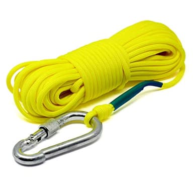 CMS Magnetics 550LB Magnet Fishing Rope with Carabiner
