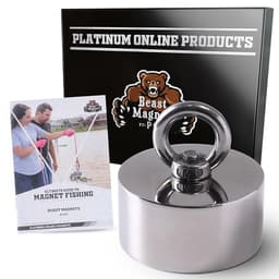 Platinum Online Products 2000 LBS 360 Degree N52 Fishing Magnet
